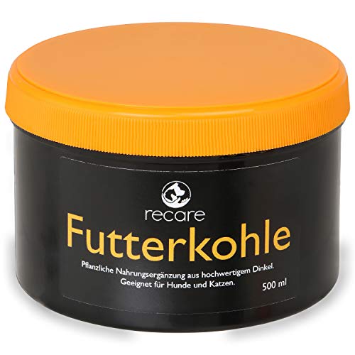 recare Carbón de alimentación para perros y gatos (500 ml)