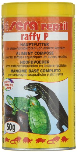Sera Raffy P limento complementario, Que se compone de granulado Flotante, cuidadosamente elaborado, para Reptiles carnívoros, como Las Tortugas acuáticas, 250 ml, 250