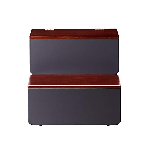 Staart Escalones Pequeños de Madera para Mascotas Esker de Color Nogal Moca , Mocha Walnut, Talla única