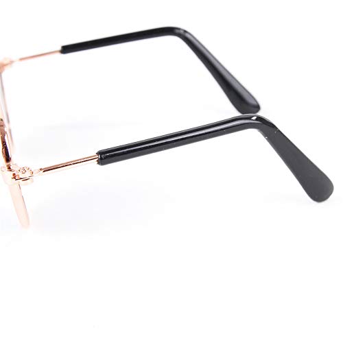 Sunfauo Gafas De Sol Perros Gafas para Gatos Cachorro Gafas de Sol Gafas UV para Perro Gafas para Gatos Ojo Gafas de protección Plegable Perro Gafas de Sol a