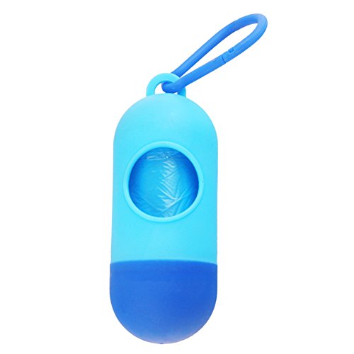 Tabanlly Dispensador de bolsas para caca de mascotas, pañales portátiles para bebé desechados, bolsas para excrementos de perro, bolsas de repuesto