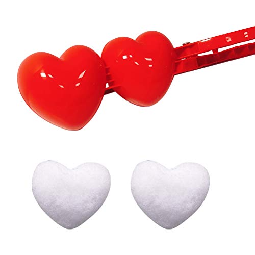 Tixiyu Herramienta para hacer bolas de nieve y muñeco de nieve con asa, perfecto para jugar al aire libre para niños, te permite hacer bolas de nieve rápidamente para luchar en invierno al aire libre