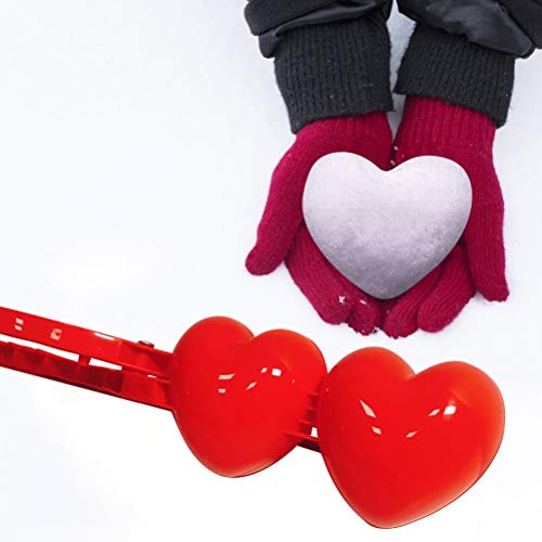 Tixiyu Herramienta para hacer bolas de nieve y muñeco de nieve con asa, perfecto para jugar al aire libre para niños, te permite hacer bolas de nieve rápidamente para luchar en invierno al aire libre