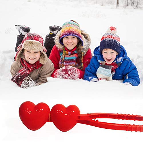 Tixiyu Herramienta para hacer bolas de nieve y muñeco de nieve con asa, perfecto para jugar al aire libre para niños, te permite hacer bolas de nieve rápidamente para luchar en invierno al aire libre