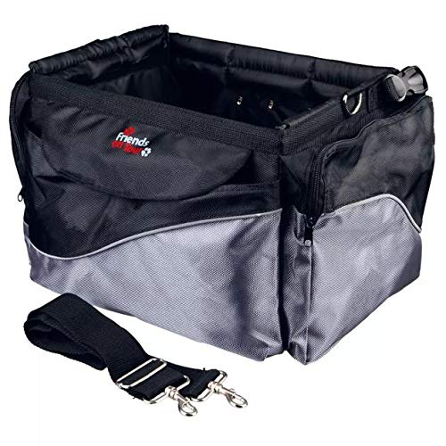 Transportín Frontal Bicis, Nylon, 41×26×26cm, Ng