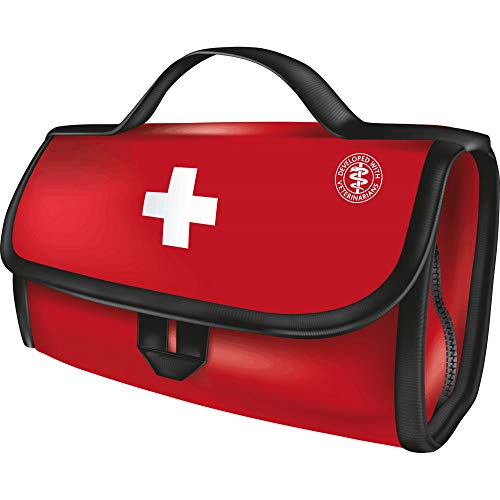 TRIXIE Kit Primeros Auxilios Premium para Perros y Gatos, Perro