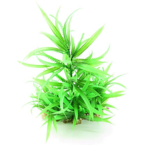 TRIXIE Plantas Plástico base grava, 18 cm, Peces