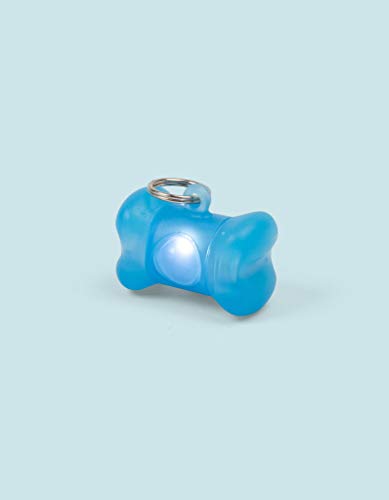 United Pets Las Mascotas Bon Ton bebé Perro residuos dispensador, Azul