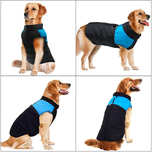 UWOOD Invierno Pet Perro Ropa pequeño Agua Densidad Perros Abrigo Chaqueta de Invierno Acolchada (almohadillado búfer Pet Ropa