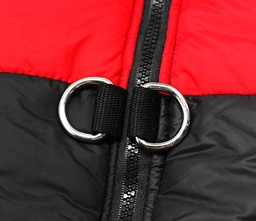 UWOOD Invierno Pet Perro Ropa pequeño Agua Densidad Perros Abrigo Chaqueta de Invierno Acolchada (almohadillado búfer Pet Ropa