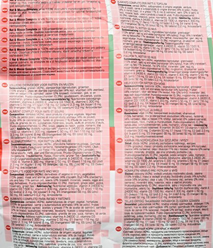 Versele Laga A-17380 Completo Rata y Hámster - 500 gr
