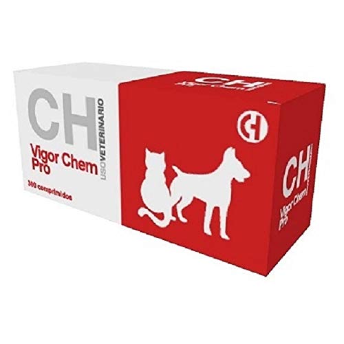 Vigor Chem Pro Estimulante Alimentario para Mascotas - 300 Comprimidos
