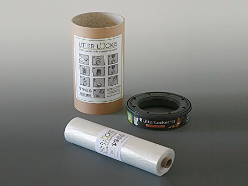 100 m de basura Lockis Lámina para Litter Locker II disposición contenedores – equivalente a 10 Litter Locker II original de recambios