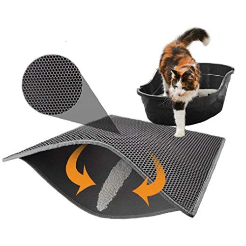1pc Animales Gatos Camada Estera de la Cama Vivienda portátil de Doble Capa de EVA de Doble Capa Cama del Gato a Prueba de Agua Inicio Mat Cat Products
