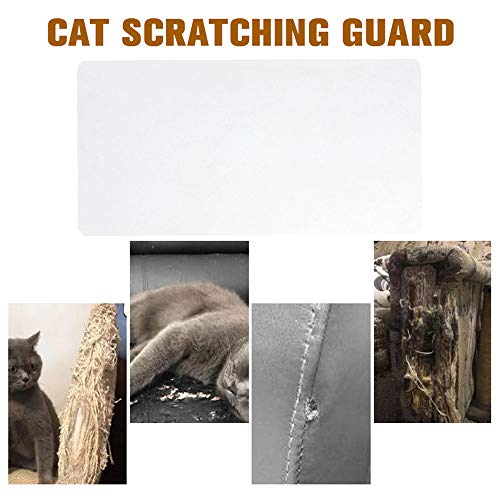6pcs gato Muebles protector contra la cinta Cat Scratch transparente Protectores de muebles protector Couch Gatos cojín de disuasión para las paredes protectoras, Puerta, Colchón