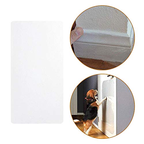 6pcs gato Muebles protector contra la cinta Cat Scratch transparente Protectores de muebles protector Couch Gatos cojín de disuasión para las paredes protectoras, Puerta, Colchón