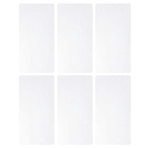 6pcs gato Muebles protector contra la cinta Cat Scratch transparente Protectores de muebles protector Couch Gatos cojín de disuasión para las paredes protectoras, Puerta, Colchón