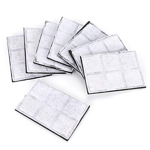 8Pcs Mascota Filtración de circulación de Agua, eléctrica Bebedero eléctrico Inteligente Automático silencioso Fuente de Agua Dispensador de Agua Reemplazo de Filtro Uso con Agua para Perros(#1)