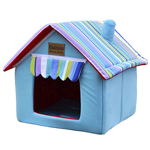 Abrigo para Mascotas Hecho de Tela de Felpa 6 Colores Diferentes y 5 tamaños - Abrigo Lavable y Resistente a los arañazos para Perros y Gatos (Style 5, XS)