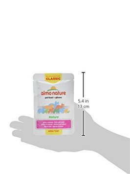 almo nature Cat HFC Natural Pollo y Salmón - Paquete de 24 x 55 gr - Total: 1320 gr