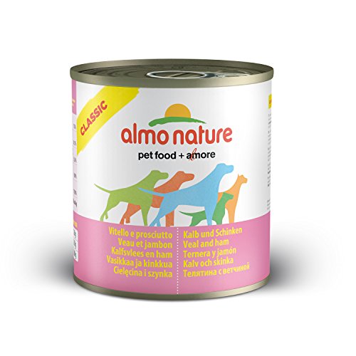 almo nature Dog HFC Cuisine Ternera y Jamón - Paquete de 12 x 145 gr - Total: 3480 gr
