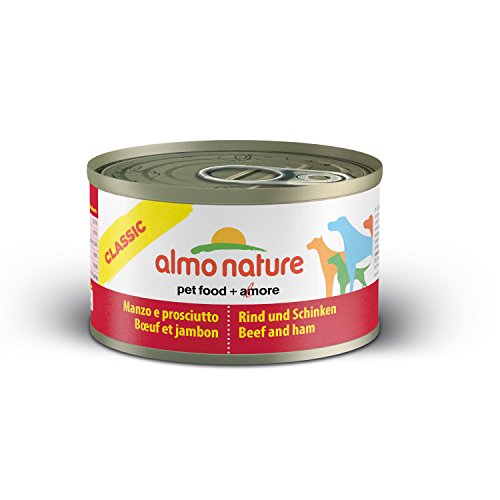 almo nature Dog HFC Cuisine Vacuno y Jamón - Paquete de 24 x 95 gr - Total: 2280 gr