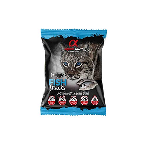 ALPHA SPIRIT Snack Gato Sabor Pescado 24 und. X 50 gr