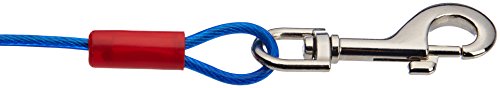 Amazon Basics - Cable para atar perros, hasta 27 kg, 7,62 m