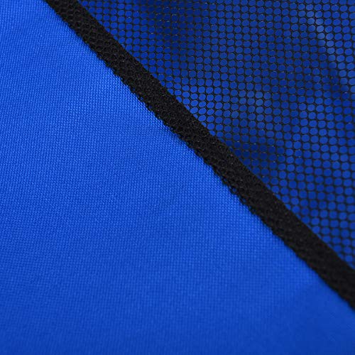 Amazon Basics – Corral para mascotas suave y transportable, 89 cm, Azul