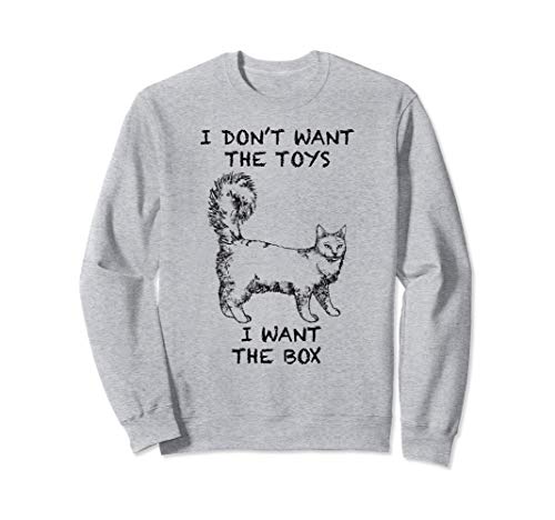 Angora Cita de gato divertido arte dibujado a mano Sudadera