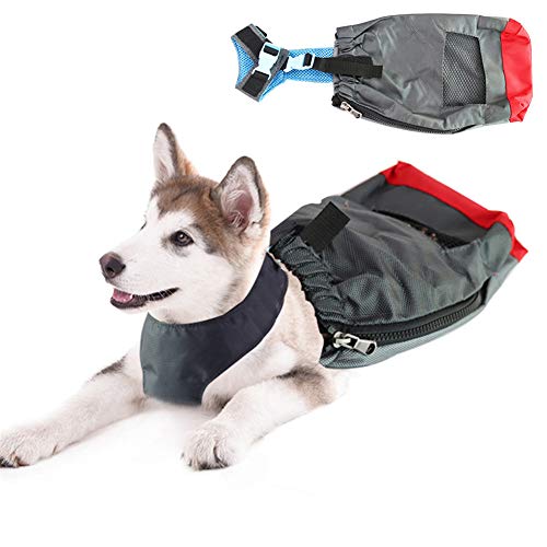 Arnes Perro Patas Traseras Gillas de Ruedas para Perros Tela de Transporte de Mascotas Bolsa de Arrastre para Caminar Perros XL