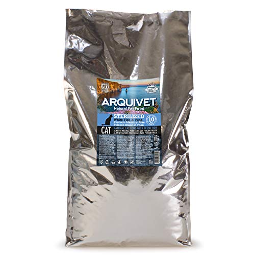 Arquivet pienso para gatos Sterilized White Fish & Tuna -10 kg