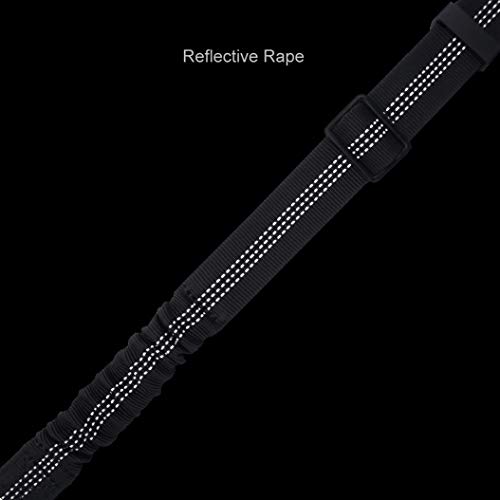 ArtPeach Cinturón de Seguridad Reflectantes, Cinturones de Arnés Elásticos Correa, Cables de Sujeción de Seguridad, Paquete de 2