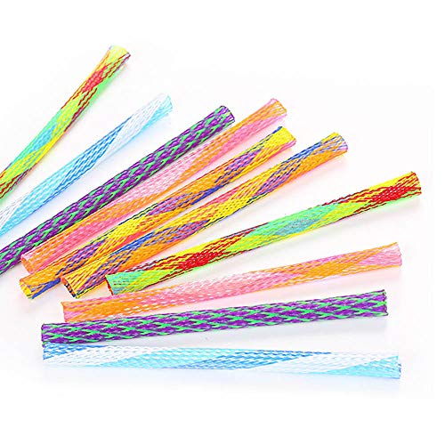 ASFINS Muelle Colorido Juguete, 24 Piezas Juguetes para Gato con Muelles para Gato Interactivos Duraderos para Gato Gatito Mascotas Regalo de Novedad, 13cm, Colores Aleatorios