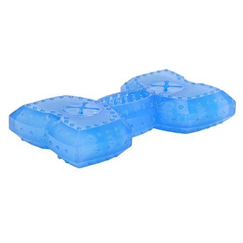 Asixxsix Juguete con Fugas de Comida para Mascotas, Juguete de enfriamiento Duradero para Perros, Juguete Molar para Perros, Suministro para Mascotas para Masticar, Entrenar, Jugar al Perro