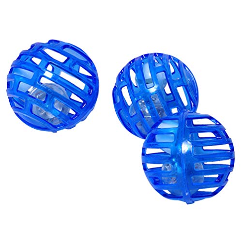 Balacoo 3Pcs Juguetes de Bola para Gatos Bola de Luz Flash Juguetes Interactivos para Gatitos Dispensador de Golosinas para Gatos Juguete para Mejorar La Relación Entre La Mascota Y El