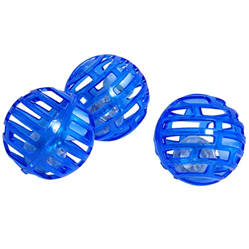 Balacoo 3Pcs Juguetes de Bola para Gatos Bola de Luz Flash Juguetes Interactivos para Gatitos Dispensador de Golosinas para Gatos Juguete para Mejorar La Relación Entre La Mascota Y El