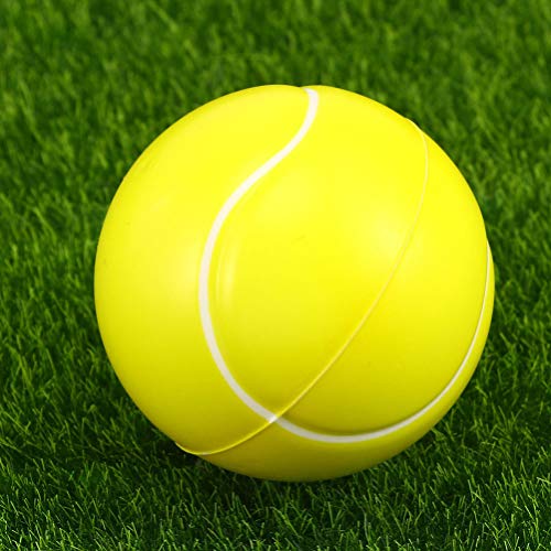 Balacoo 8 Piezas Mini Esponja Pelota Deportiva Baloncesto Fútbol Béisbol Pelota de Tenis para Relajación de Mascotas (4 Estilos Mixtos)
