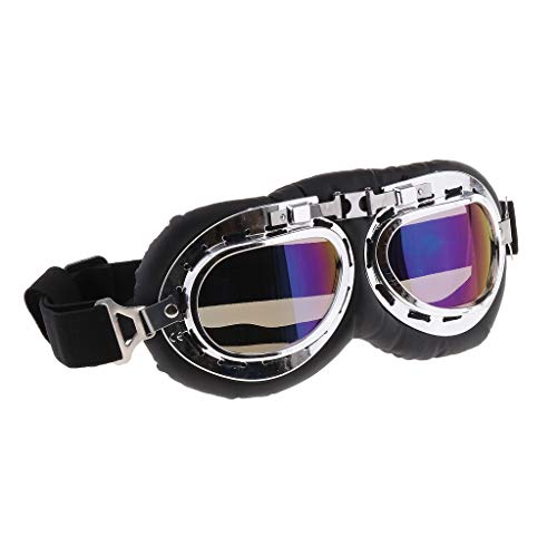 Baoblaze Gafas de Sol para Cachorros para Mascotas para Perros de Razas Pequeñas, Grandes Y Medianas Color/Claro - Vistoso, 20x9x2.5cm