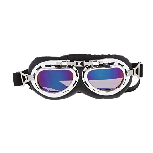 Baoblaze Gafas de Sol para Cachorros para Mascotas para Perros de Razas Pequeñas, Grandes Y Medianas Color/Claro - Vistoso, 20x9x2.5cm