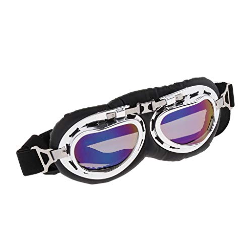 Baoblaze Gafas de Sol para Cachorros para Mascotas para Perros de Razas Pequeñas, Grandes Y Medianas Color/Claro - Vistoso, 20x9x2.5cm