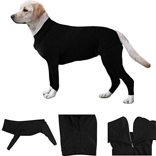 Bebliss Post Operative Protection Body de Manga Larga Mono para Perros, S/M/L