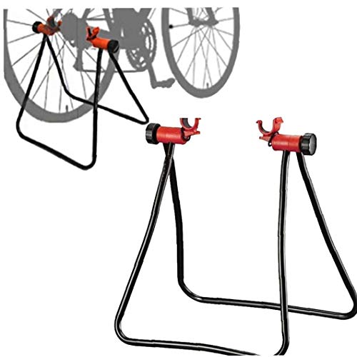 Bicicleta Soporte De Altura Ajustable De Almacenamiento De Bicicletas Portabicicletas Cubo De La Rueda Del Soporte De Exhibición De Piso De Almacenamiento En Rack De Bicicletas Reparación Del Soporte