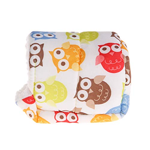 Biniwa Pet Hámster caliente nido, jaula de loros de pájaros, cama cálida de invierno, mascotas pequeñas, ardilla chinchilla Cobaya Productos