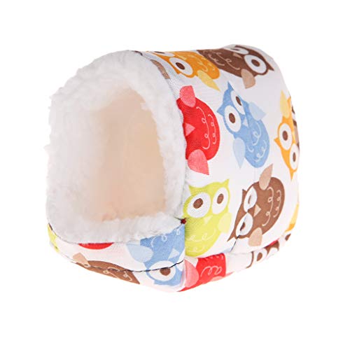 Biniwa Pet Hámster caliente nido, jaula de loros de pájaros, cama cálida de invierno, mascotas pequeñas, ardilla chinchilla Cobaya Productos