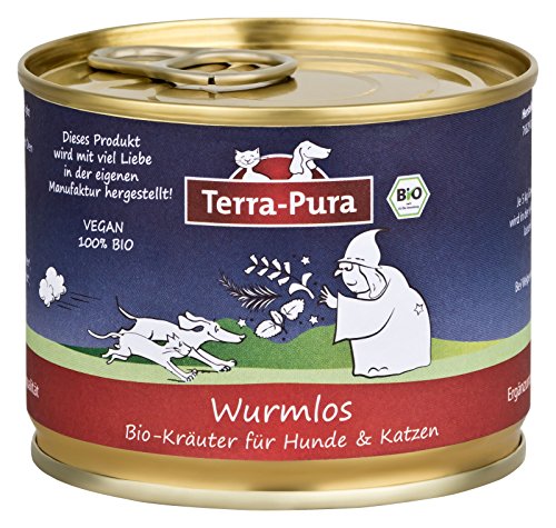 Bio hierbas mezcla Perros Gusano los Terra de pura hierbas 80 g