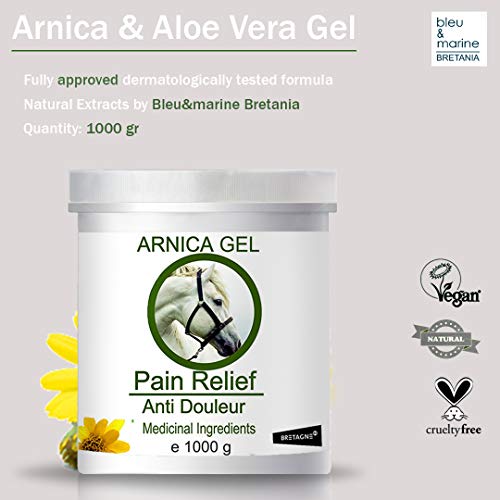 bleu &marine Bretania Gel de Árnica Montana y Aloe Vera Caballos - 1000 g