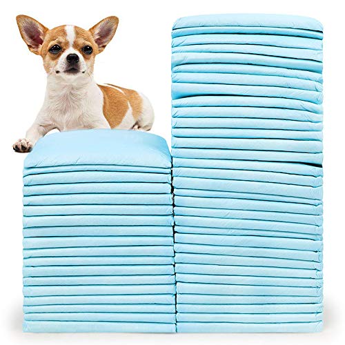 BLEVET Pack of 50 Empapadores de Entrenamiento para Mascotas Perros Gatos MZ068 (45x60cm,50 Pack)