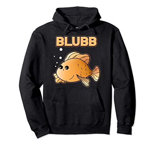 Blubb Pez de Oro Pez de Acuario Pez de Oro Sudadera con Capucha