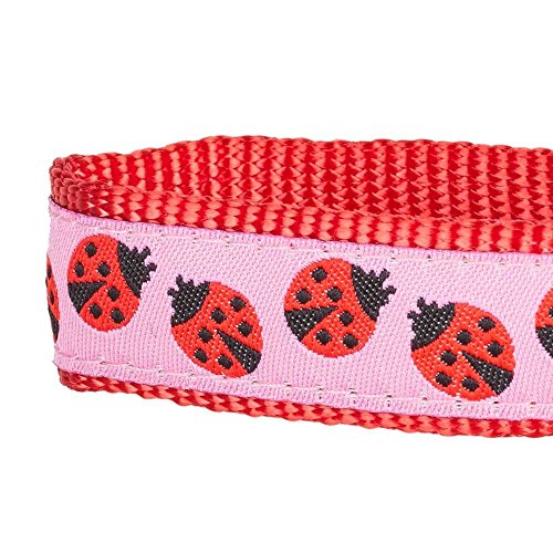 Blueberry Pet - Collar para Perros, Mariquita, Ajustable, Talla L, Circunferencia del Cuello de 46 – 66 cm
